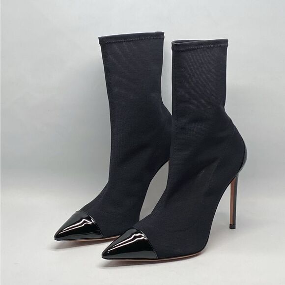 Aquazzura Thunder 105MM Mesh Booties size 37 - Picture 3 of 12